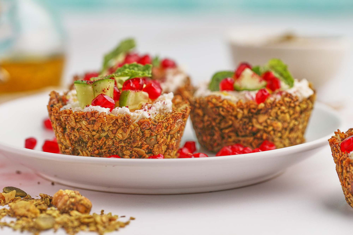 Zaatar granola cup