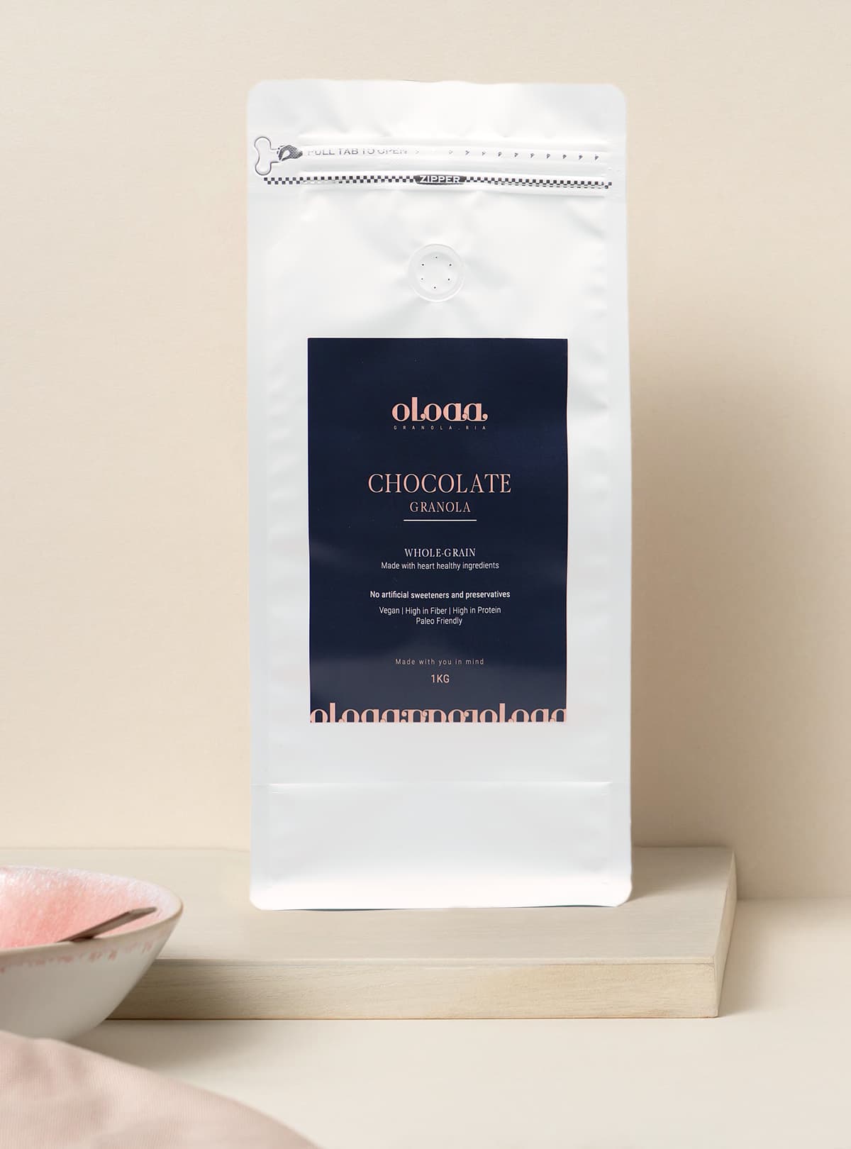 Chocolate Granola Bag
