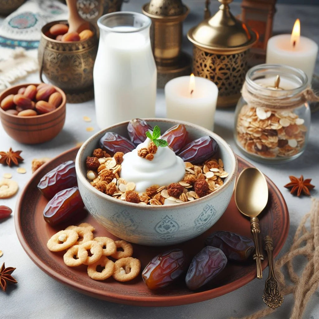 Ramadan Wellness: Nourishing with Granola, Dates, and Yogurt